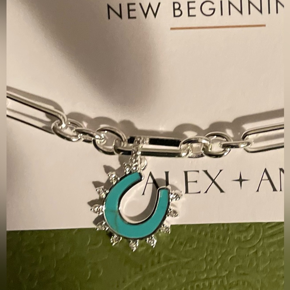 Alex+Ani paper clip chain bracelet